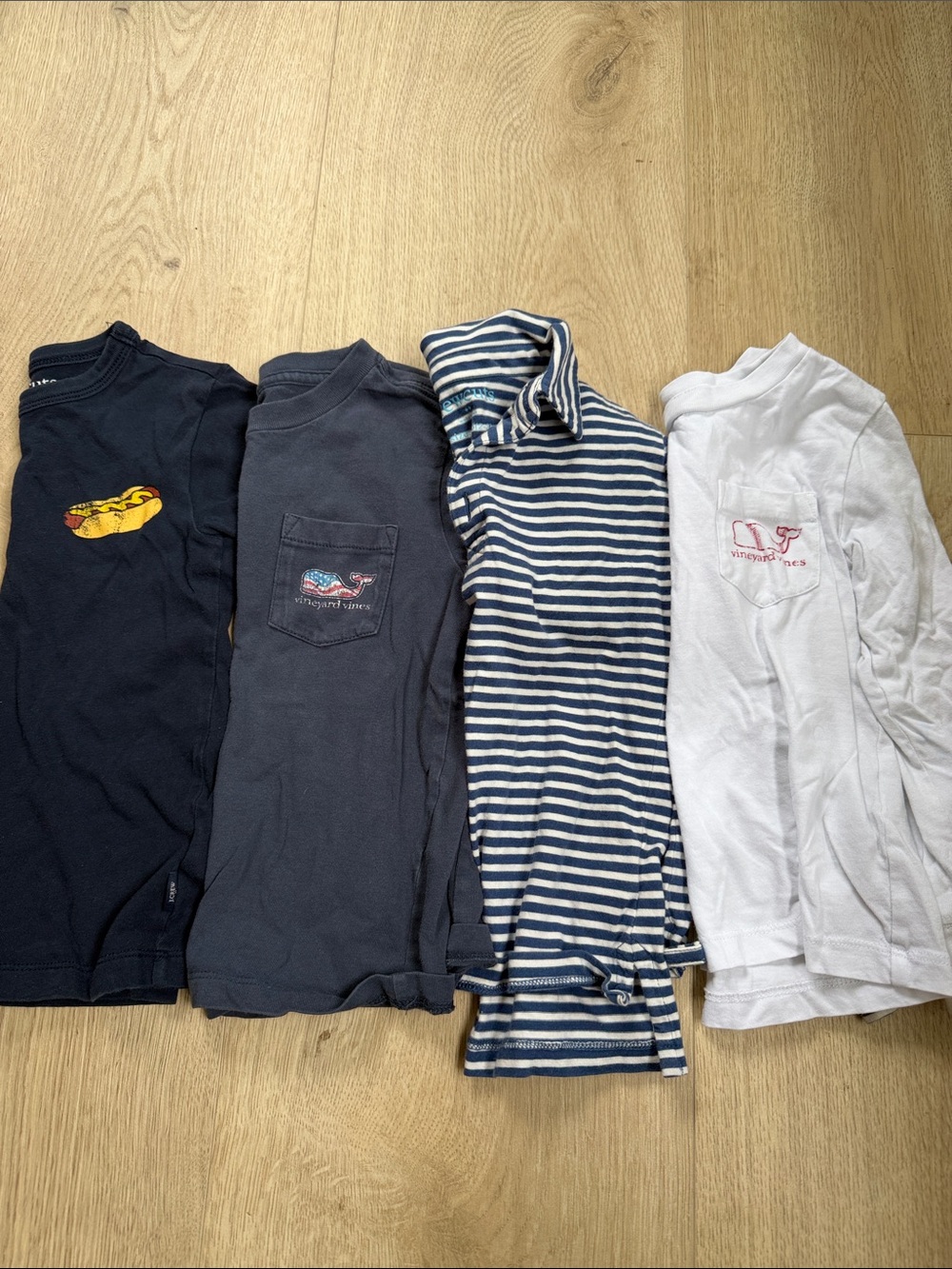 Vineyard Vines/Crewcuts set of 4 shirts
